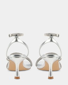 Steve Madden Meggie Heels in Silver