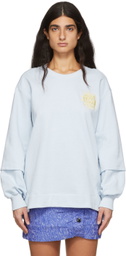 GANNI Blue Isoli Sweatshirt