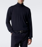 Thom Sweeney Cashmere and silk turtleneck sweater