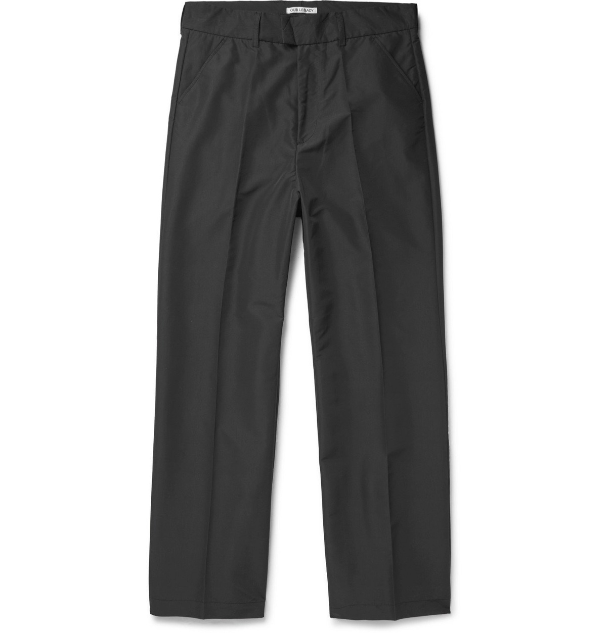 Our Legacy - Wide-Leg Shell Trousers - Black Our Legacy