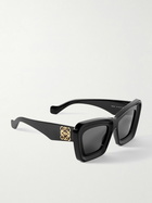 LOEWE - Anagram Oversized Cat-Eye Acetate Sunglasses