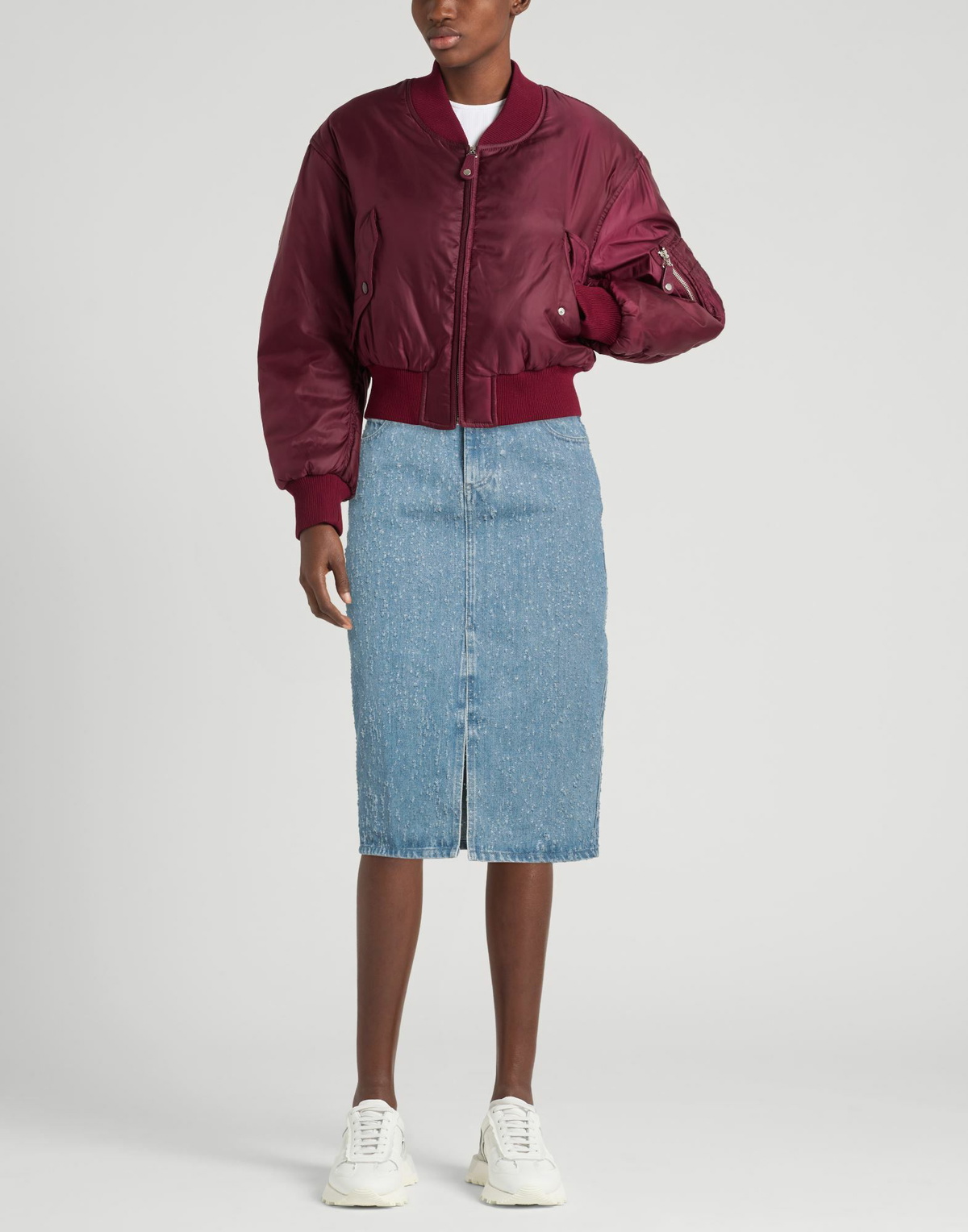 Halfboy Womens Denim skirt in Blue
