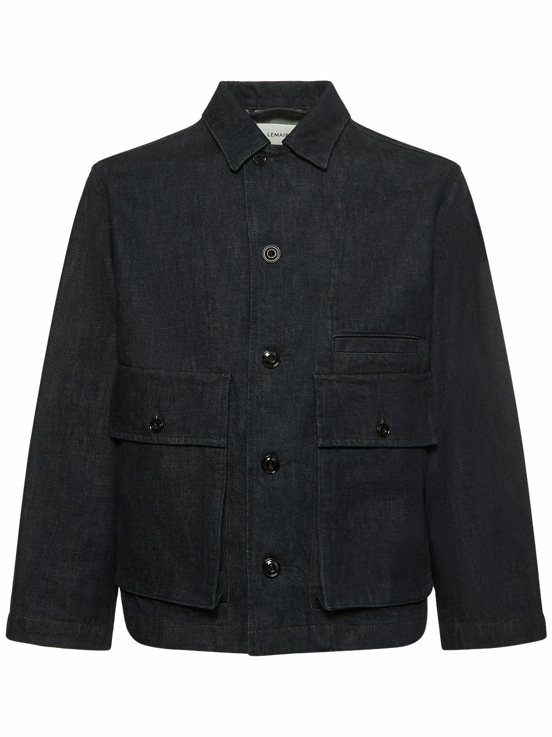 LEMAIRE - Boxy Cotton Denim Jacket Lemaire