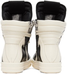 Rick Owens Black Geobasket Sneakers