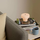 ferm LIVING Ripple Portable Lamp in White 