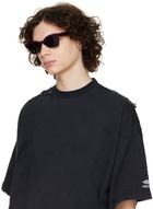 Balenciaga Purple Cat-Eye Sunglasses