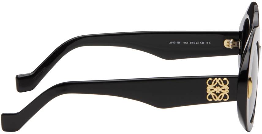 Loewe サングラス ブラック SS25 Retro Screen sunglasses Black - LOEWE
