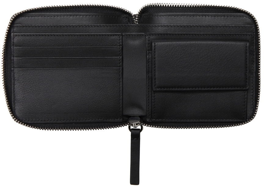 Ann Demeulemeester Leather Small Zipped Wallet Ann Demeulemeester