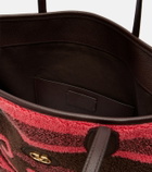 Valentino Garavani VLogo N/S Medium terry tote bag