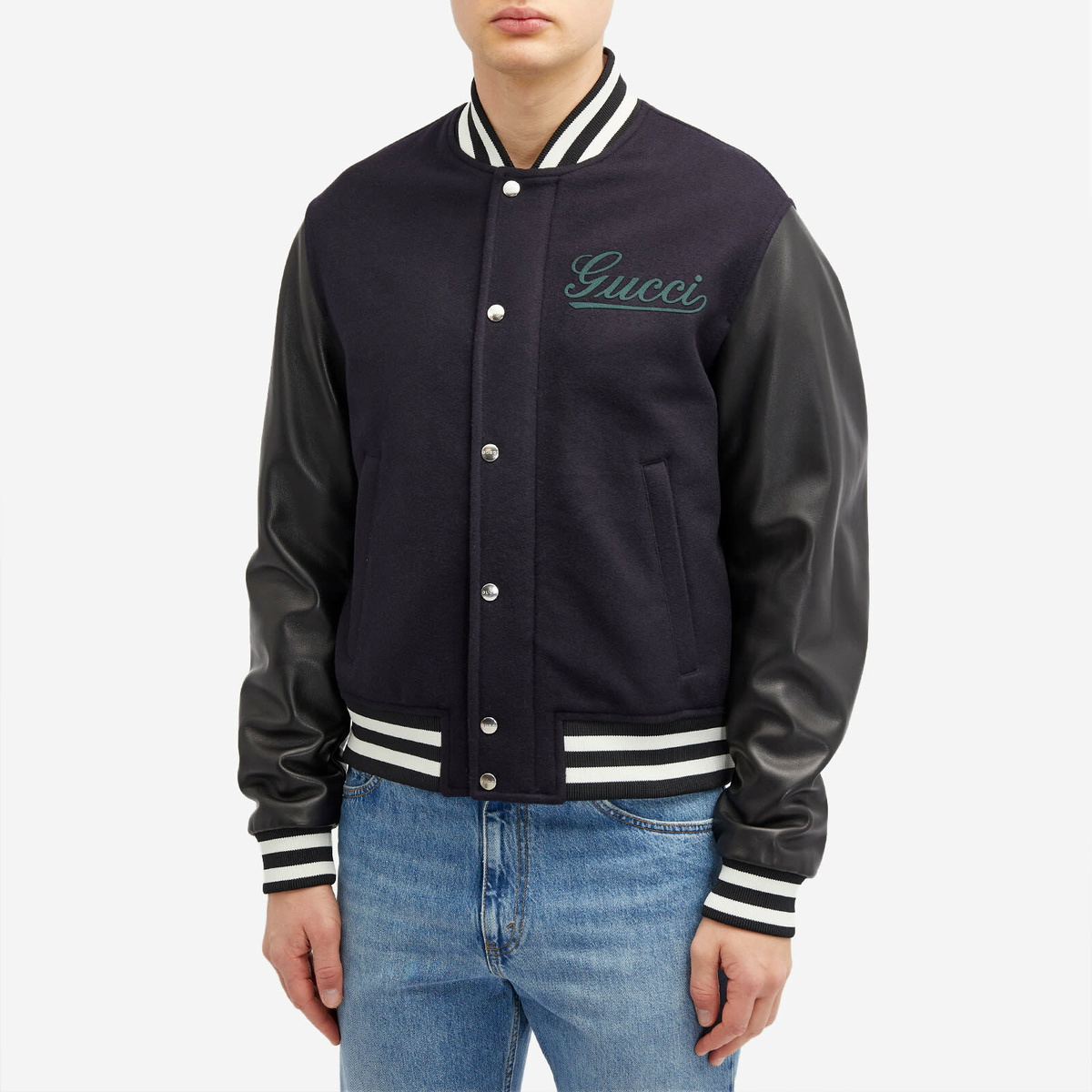 Gucci college jacket hot sale