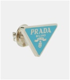 Prada Symbole sterling silver earrings