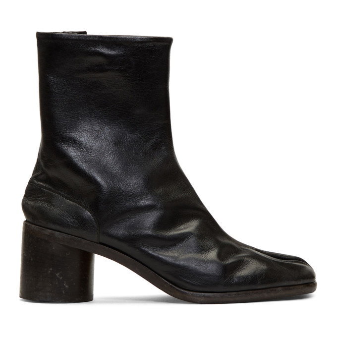 Photo: Maison Margiela Black Tabi Boots