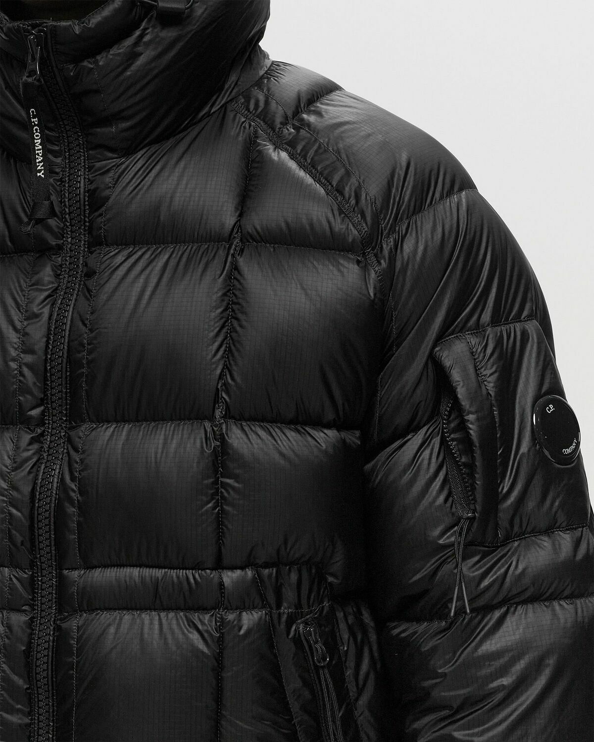 C.P. Company Outerwear Medium Jacket In Dd Shell Black Down 
