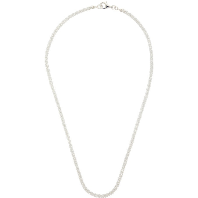 Photo: Hatton Labs Silver HL Classic Rope Chain Necklace