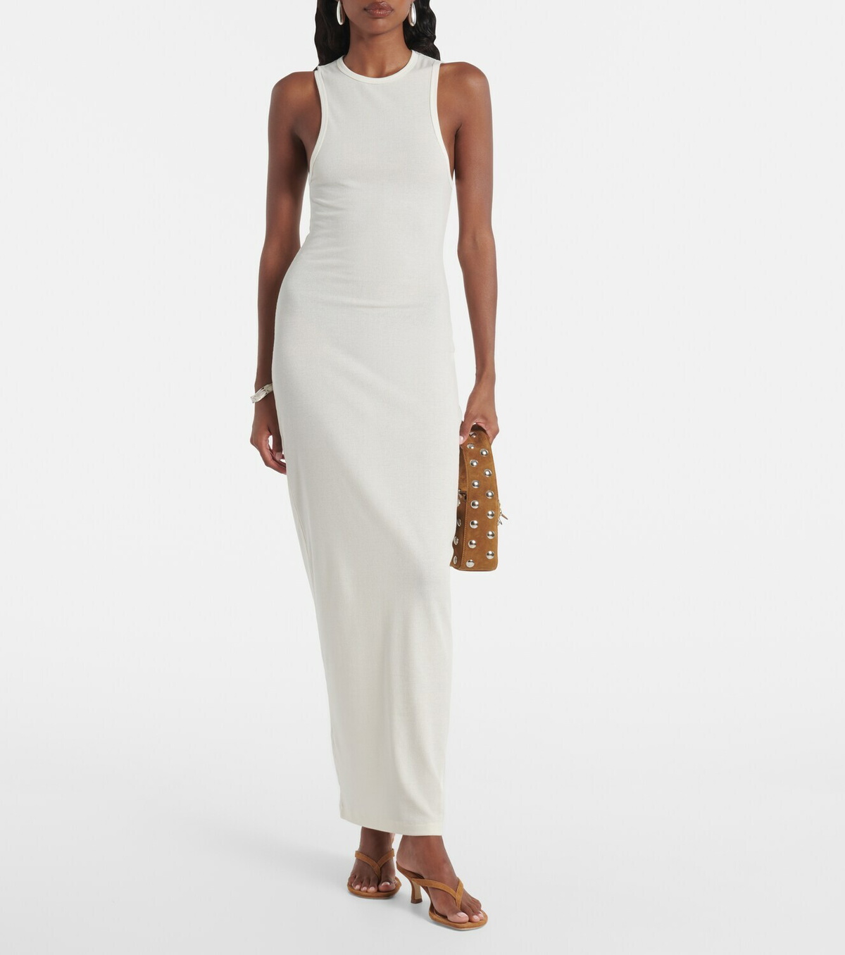 Wardrobe.NYC Cotton-blend maxi dress