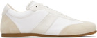 LEMAIRE White & Beige Soft Runner Sneakers