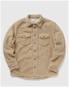 One Of These Days One Of These Days X Woolrich Sherpa Shirt Beige - Mens - Overshirts