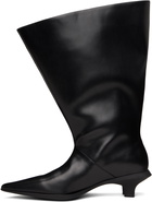 untitlab® Black Velo Chunk Boots