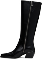 rag & bone Black Joni Knee High Tall Boots