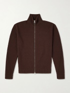 Givenchy - Cashmere Zip-Up Cardigan - Brown