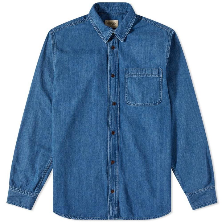 Photo: Nudie Hebbe Denim Shirt