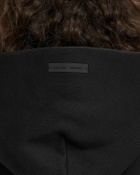 Fear of God Essentials FLEECE RAGLAN HOODIE Black Womens Hoody