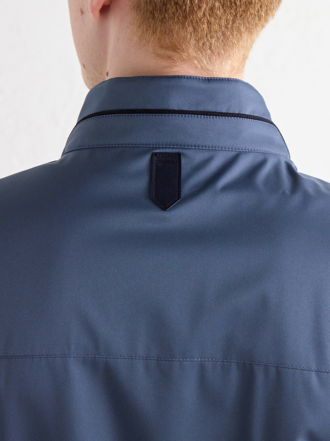 Canali - Water-Repellent Wind-Proof Shell Jacket - Blue