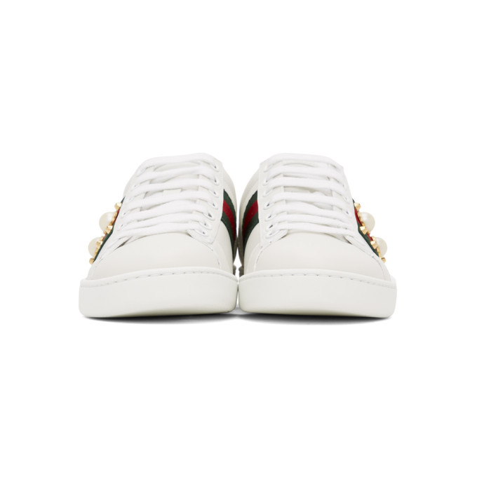 Gucci hot sale pearl sneakers