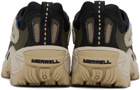 Merrell 1TRL Khaki & Black Nicole McLaughlin Edition Moc Speed Streak Evo SE X Sneakers