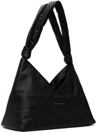 MM6 Maison Margiela Black Triangle Knotted Bag