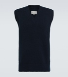 Maison Margiela - Donegal wool and cashmere tabard vest