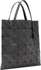 BAO BAO ISSEY MIYAKE Gray Lucent Matte Tote