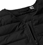 Y-3 - Logo-Print Quilted Nylon-Blend Down Jacket - Black