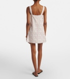 Posse Charlotte floral cotton minidress