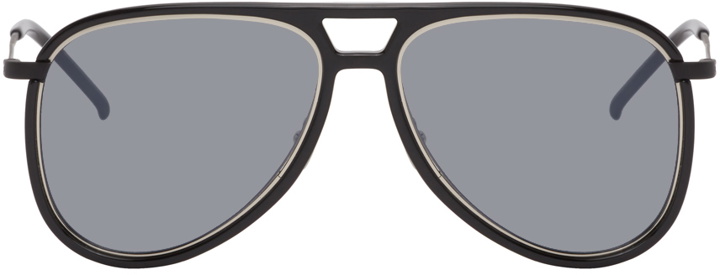 Photo: Saint Laurent Black SL 002 Sunglasses