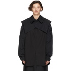Random Identities Black Shrug Jacket