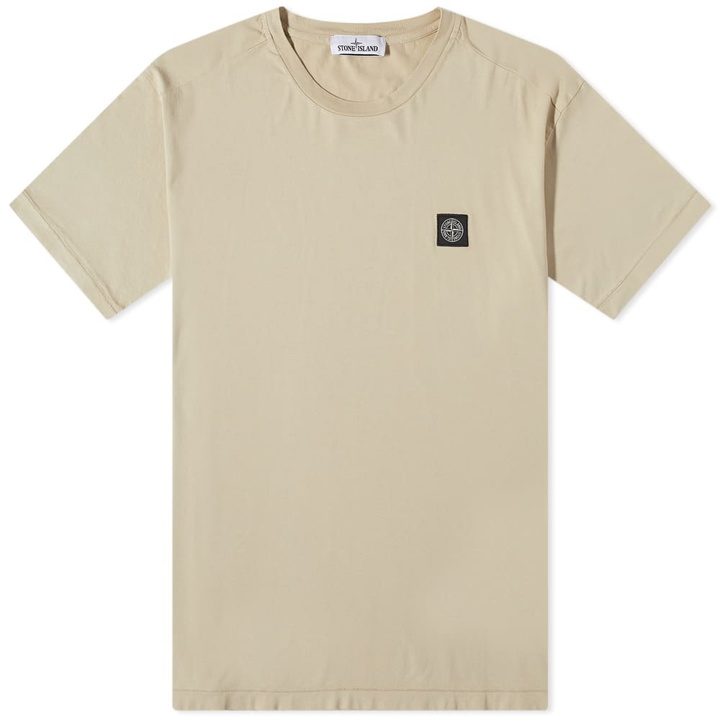 Photo: Stone Island Men's Patch T-Shirt in Beige