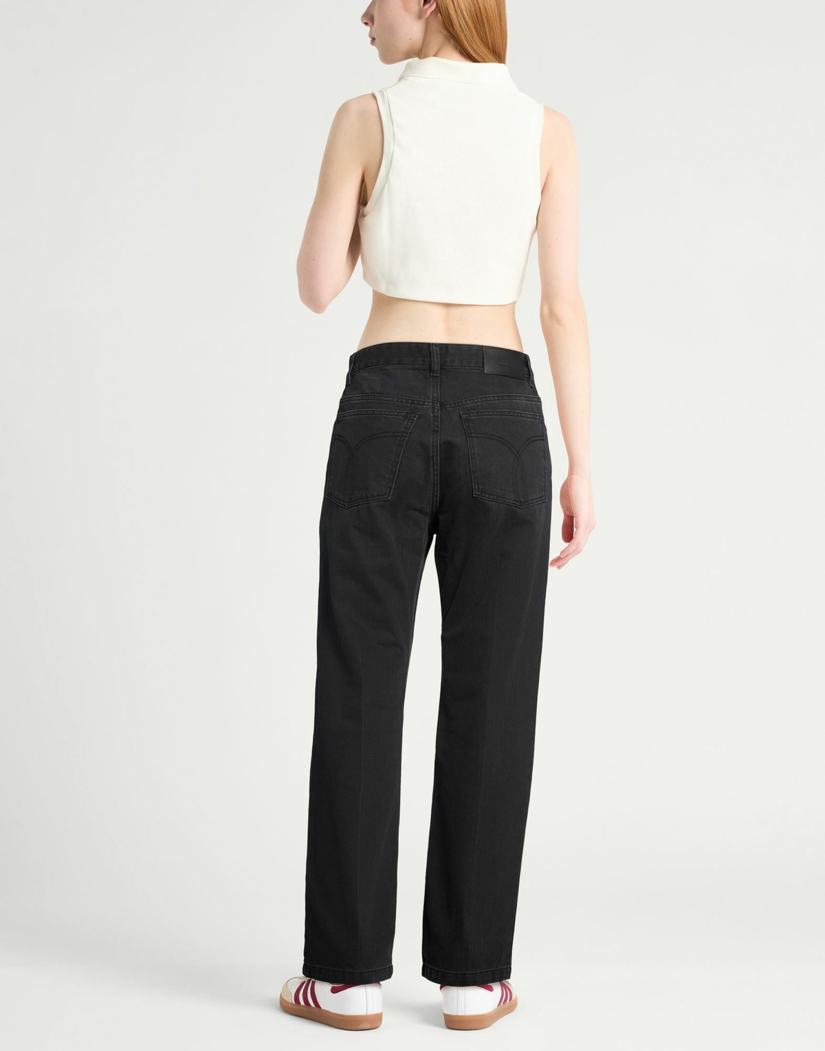 Studio Nicholson Womens Jeans in Black