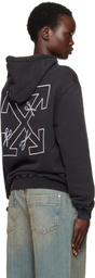 Off-White Black Scissor Arrow Hoodie