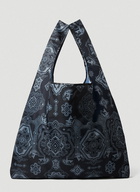 Verse Foldable Shopping Bag in Black