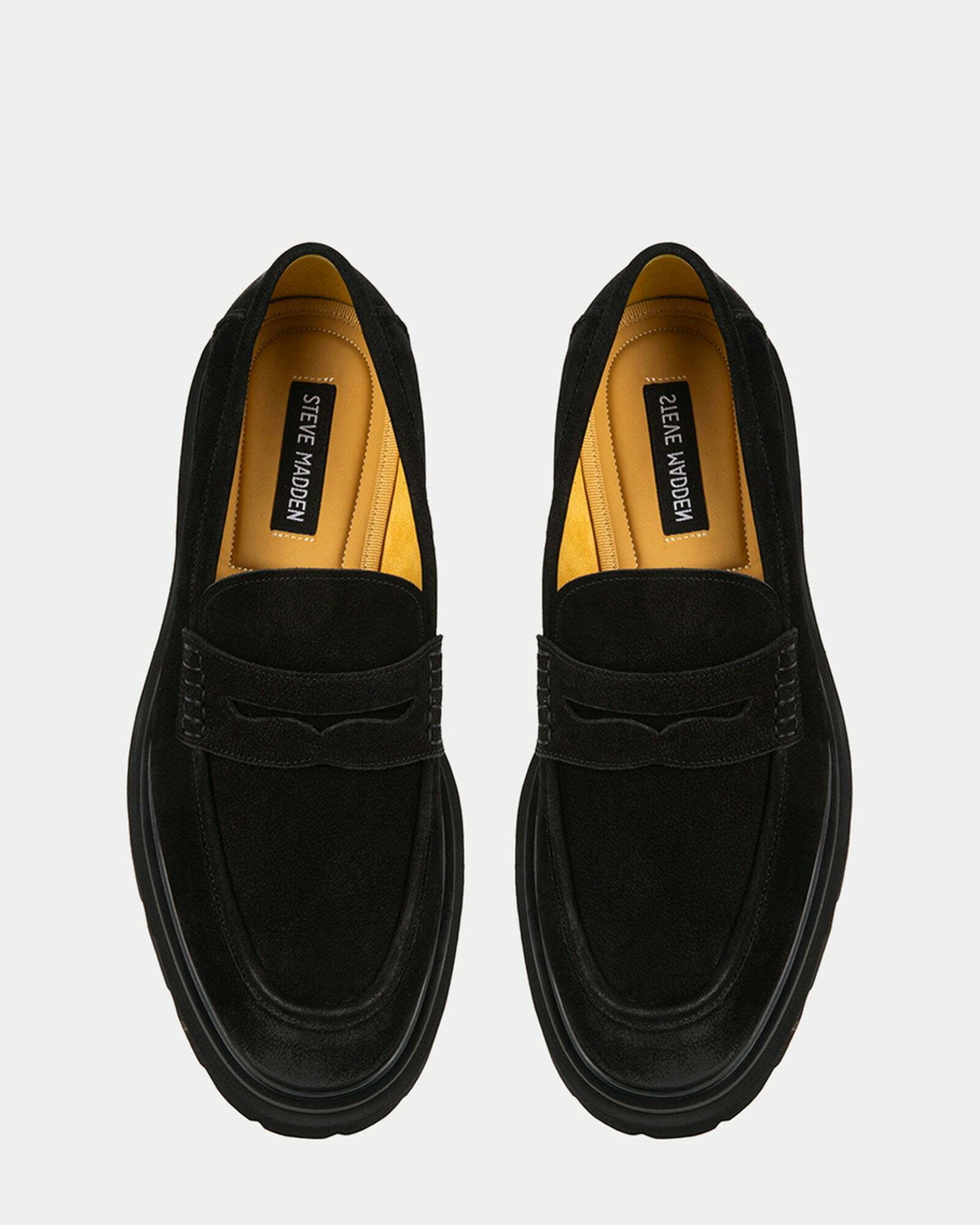 Steve Madden Hersher Casual Shoes in Black Nubuck