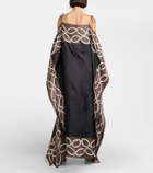 Valentino Chain 1967 silk kaftan