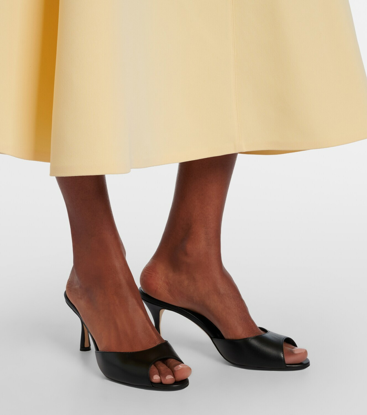Manolo Blahnik Jada 70 leather mules Manolo Blahnik