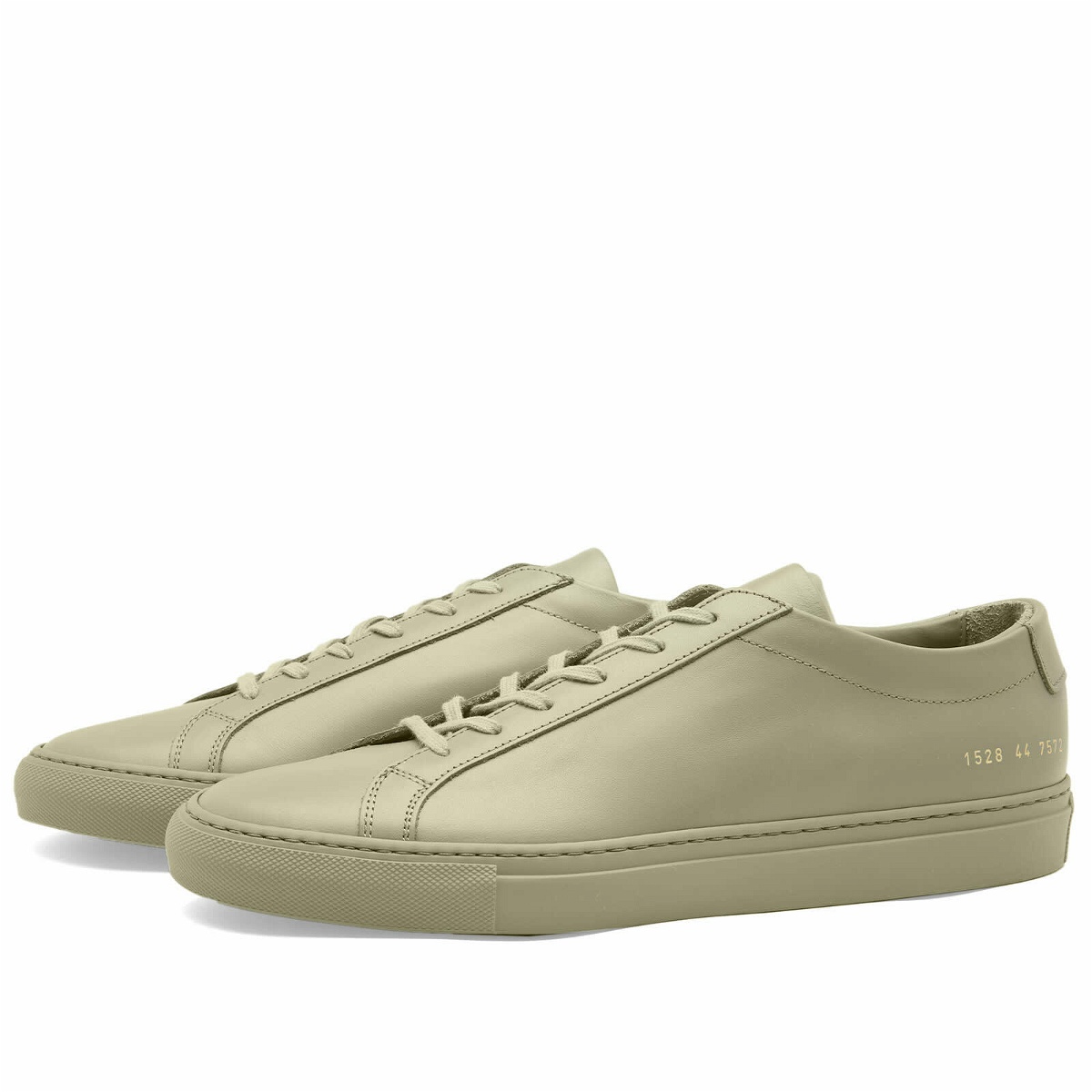 Photo: Common Projects Men's Original Achilles Low Sneakers in Moss