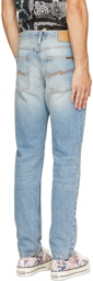 Nudie Jeans Blue Gritty Jackson Jeans