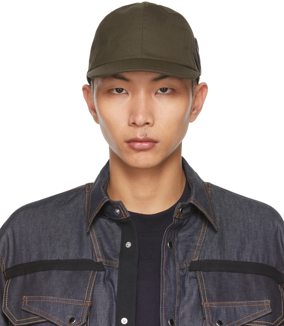 sacai Khaki S Logo Cap