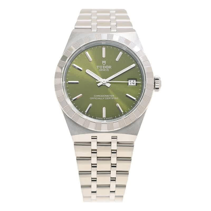 Tudor Royal 36mm Hand Wind Chronometer Green Dial Watch M2836C1A0-0103