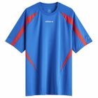 Adidas Men's Cl Jersey in Team Royal Blue/Better Scarlet