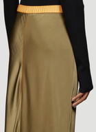 Helmut Lang Satin Slip Skirt