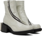 GmbH Gray Ergonomic Boots